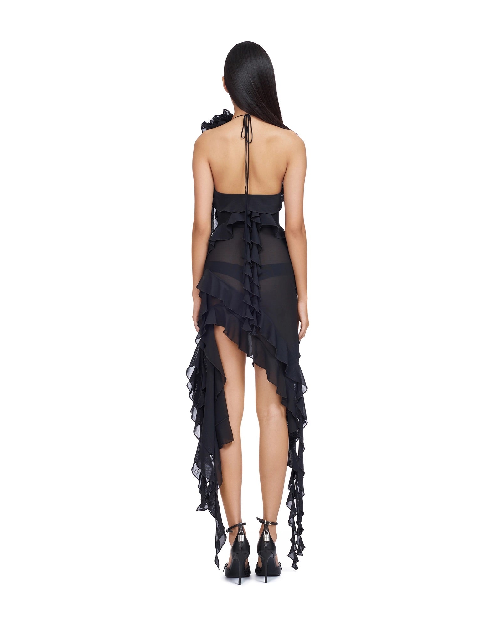 Fanci Club Garden of Eden Dress Black