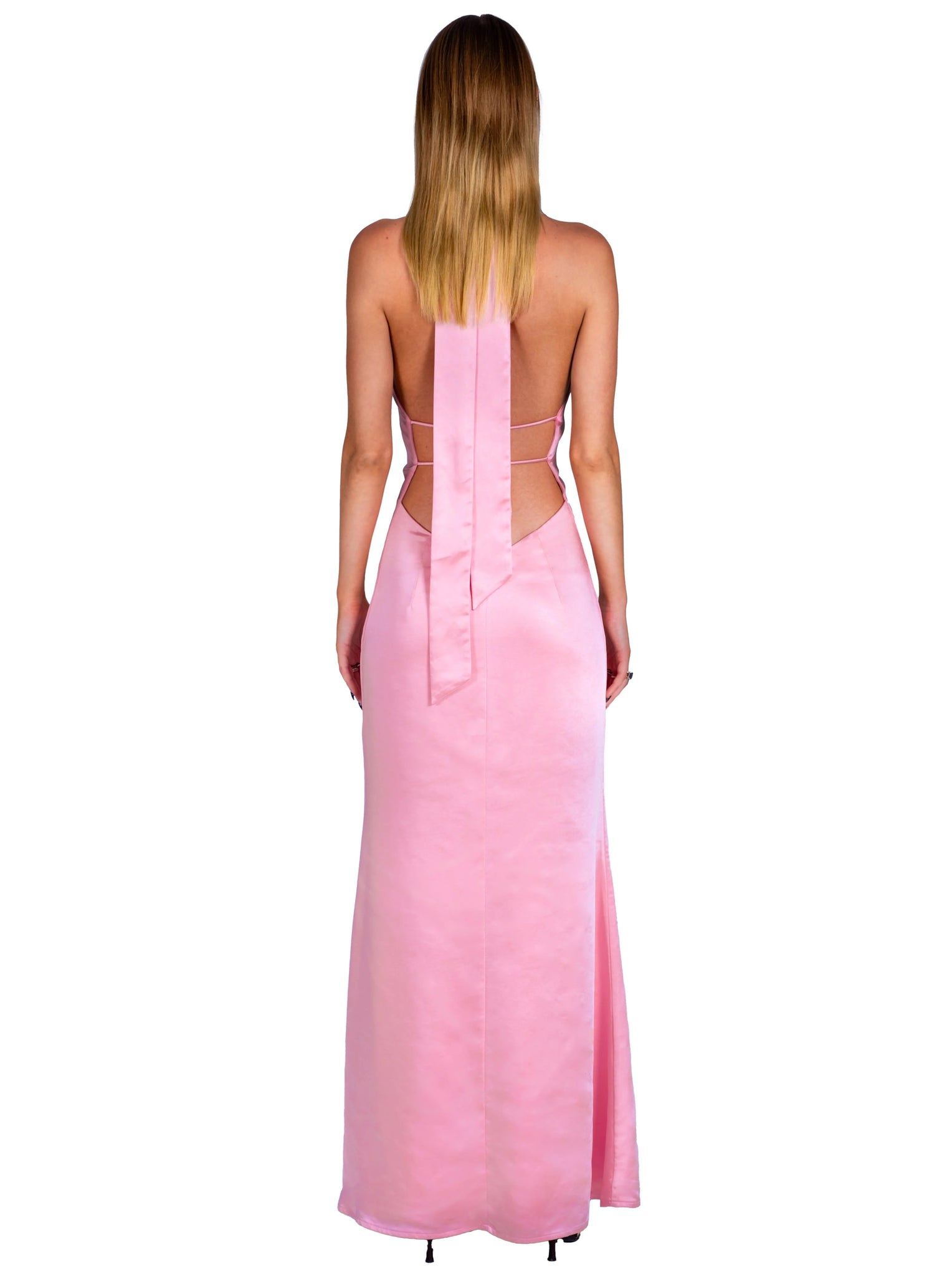 I Am Delilah Co Pink Maxi Dress