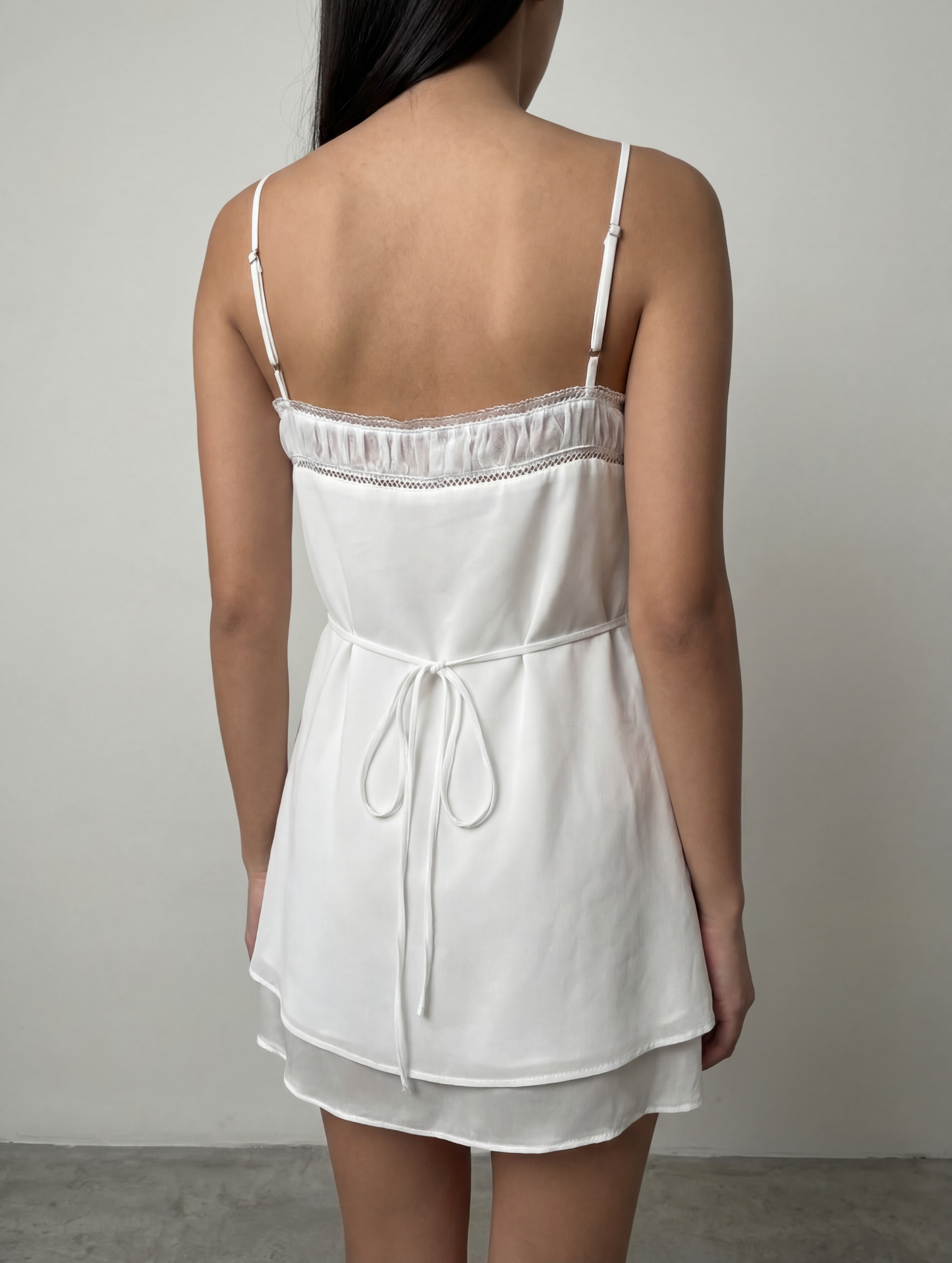 The Cecilia Silk Mini Dress
