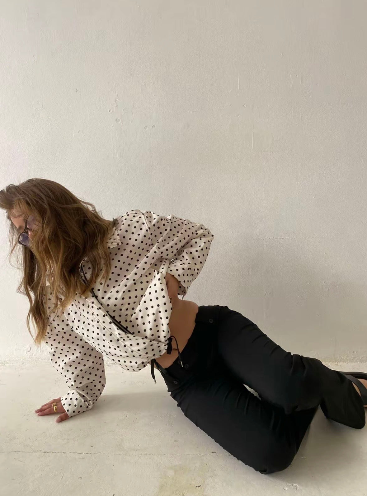 The Billie Polka Dot Jacket