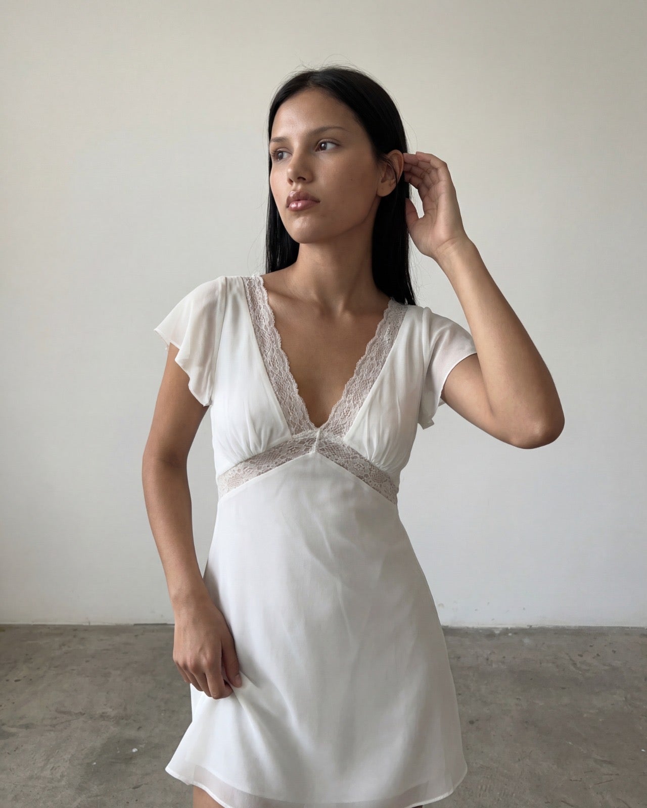 The Lila Silk Mini Dress