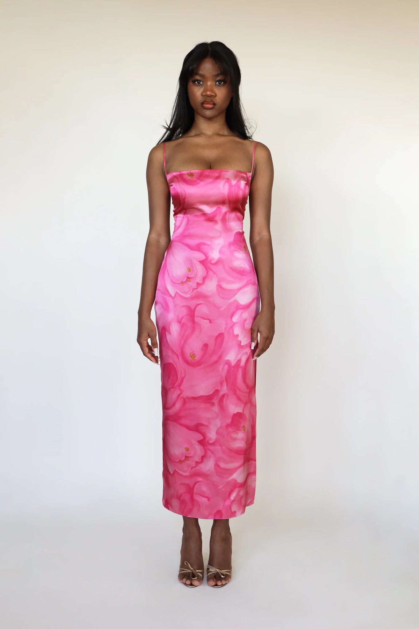 Mirror Palais Pink Tulip Dress